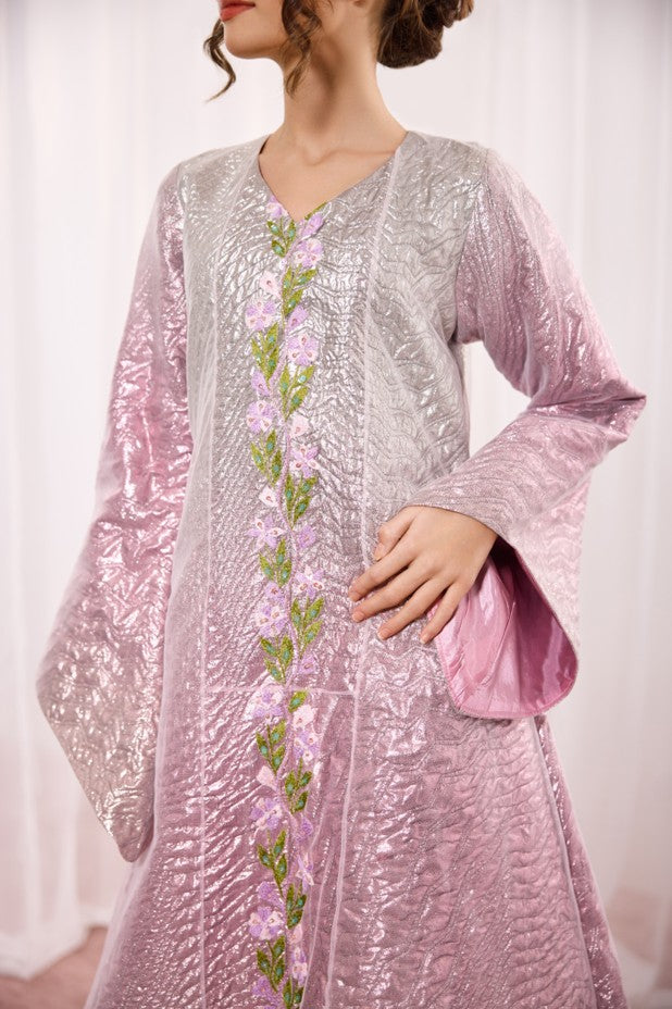 Scarlet Kids Ombre Floral Textured Jalabiya