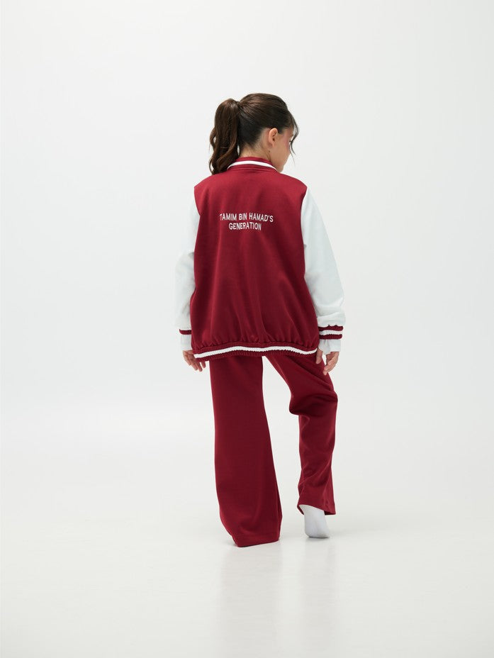 Qatar National Day 2024 Kids' Unisex Jacket