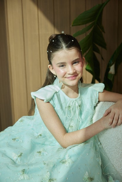 Butterfly Sleeveless Dress