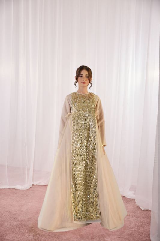 Scarlet Kids Liquid Gold Jalabiya