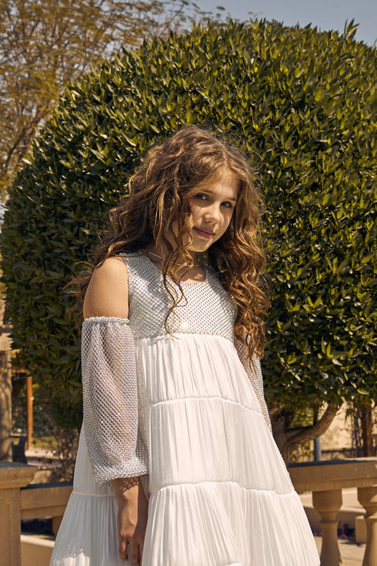 White Off Shoulder Dress