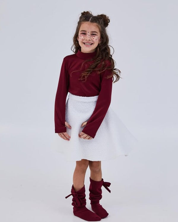 Qatar National Day 2023 Girls' Signature Top and Skirt
