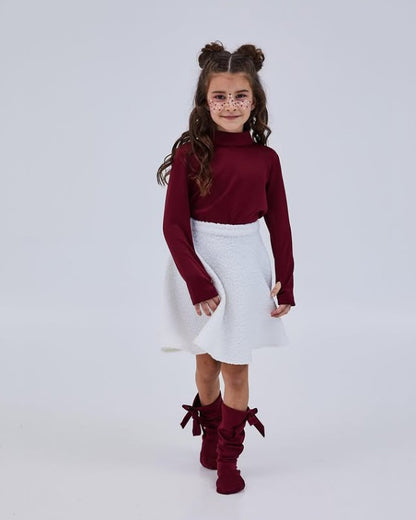 Qatar National Day 2023 Girls' Signature Top and Skirt