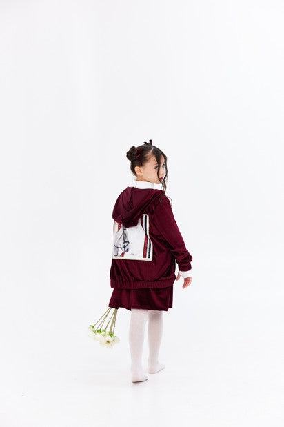 Qatar National Day 2025 Girls' Skirt