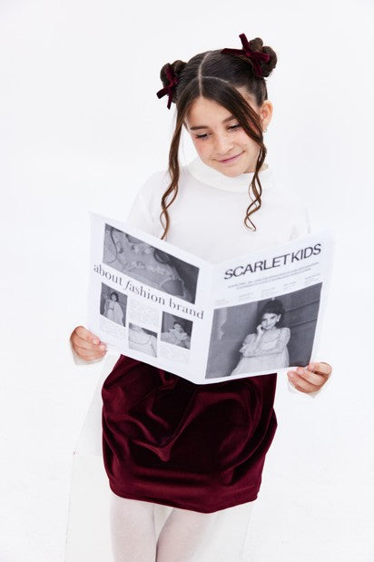 Qatar National Day 2025 Girls' Skirt