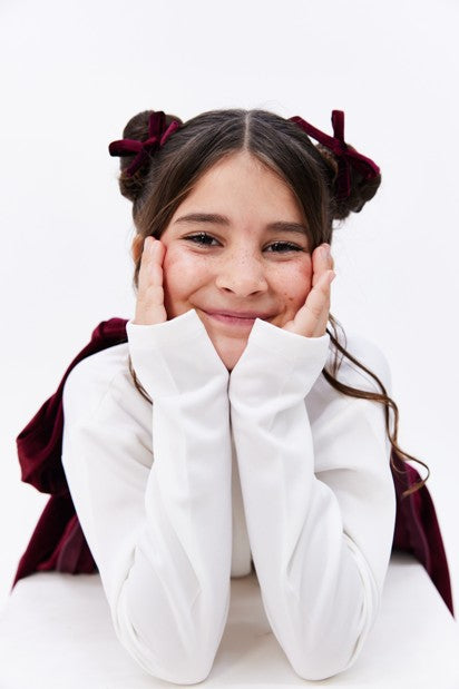 Qatar National Day 2025 Scarlet's Highneck Top