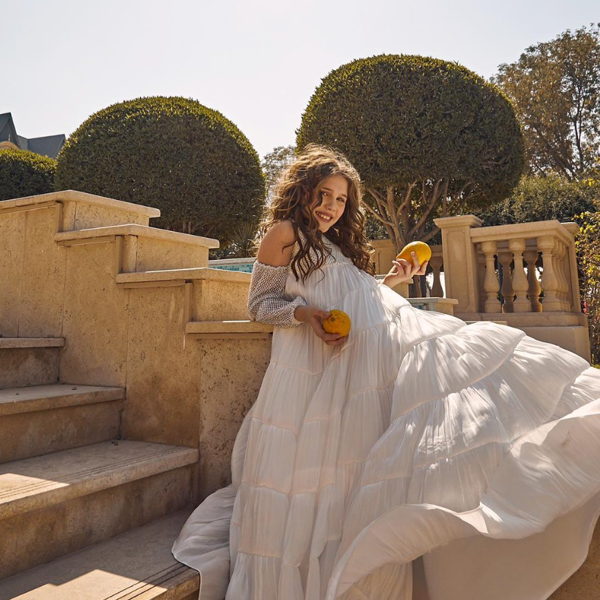 White Off Shoulder Dress