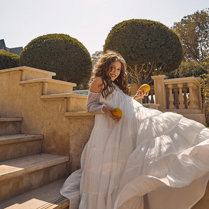 White Off Shoulder Dress
