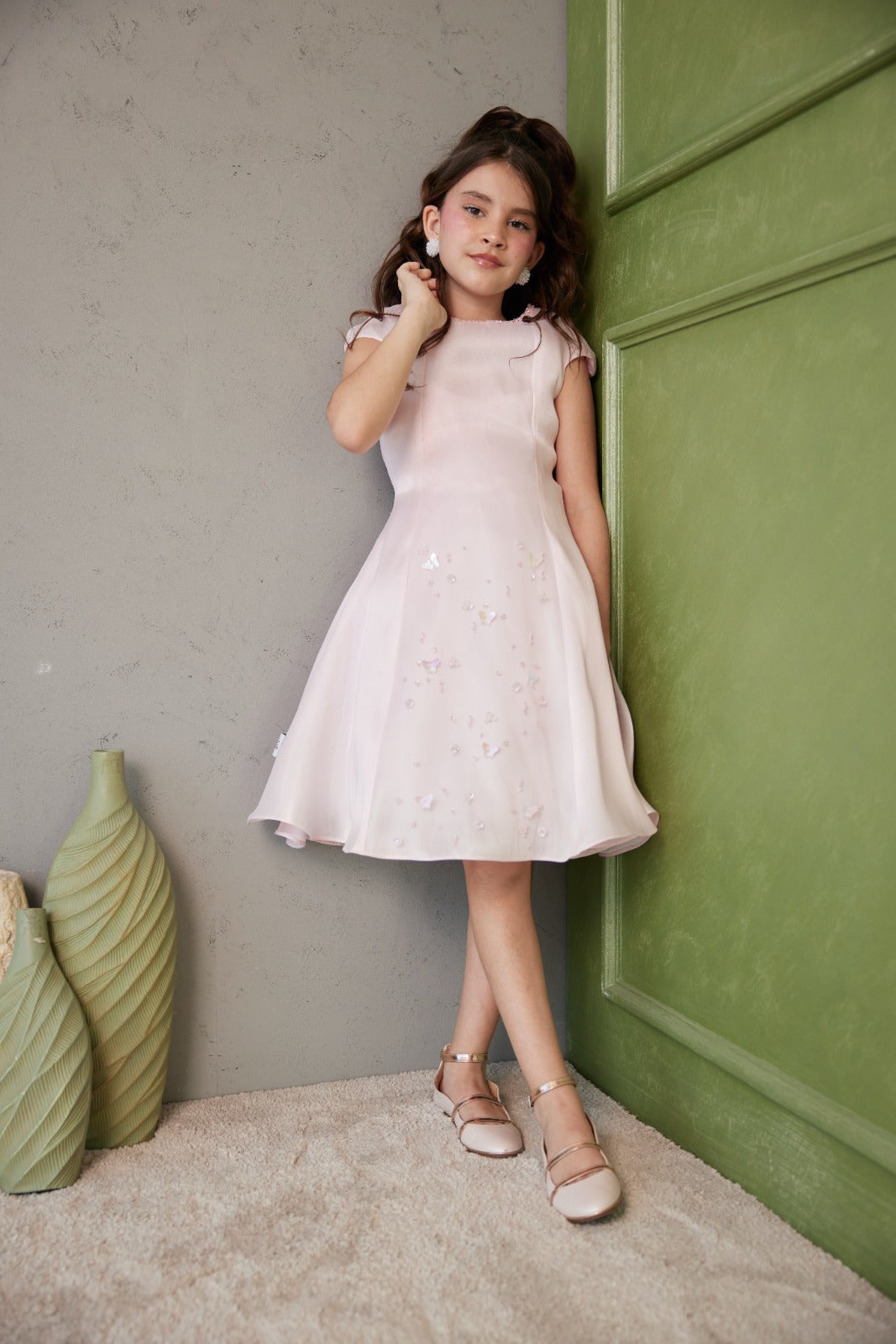 Cloche Dress With Japanese Cut